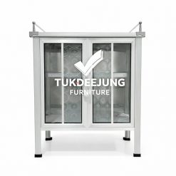 ตู้กับข้าว2.5ฟุต (2บาน-WH)