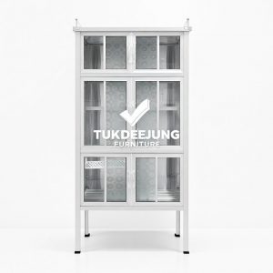 ตู้กับข้าว2.5ฟุต (6บาน-WH)