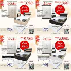 ชุดห้องนอน ทูคัลเลอร์