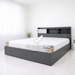 เตียงพร้อมที่นอน6ฟุต (TERRY-GR)