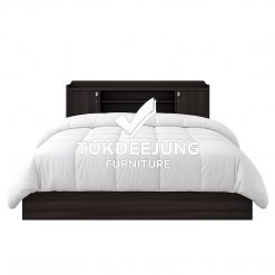 เตียงพร้อมที่นอนยางพีอี 5ฟุต