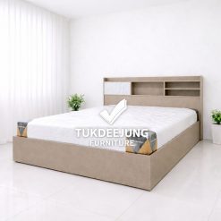 เตียงพร้อมที่นอน6ฟุต (TERRY-BG)